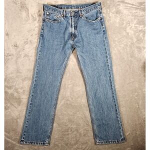 Levi's 505 Jeans Men's 36X32 Blue Straight Regular Fit‎